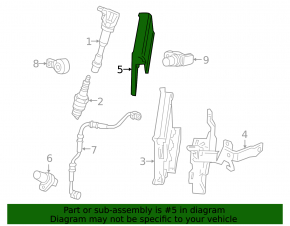 Крышка корпуса блока ECU Acura ILX 13-15