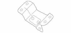 Крюк замка капота левый BMW 2 F44 20-24