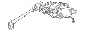 Рулевая колонка Audi Q7 4L 10-15