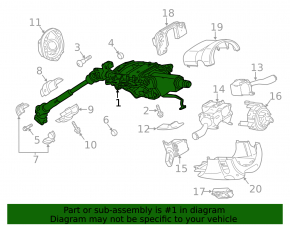 Рулевая колонка Audi Q7 4L 10-15