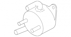 Маслянный охладитель кпп Mazda3 MPS 09-13