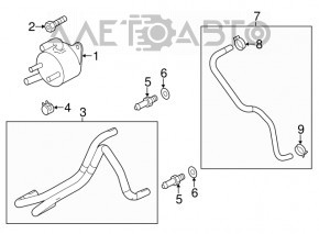Маслянный охладитель акпп Mazda3 MPS 10-13