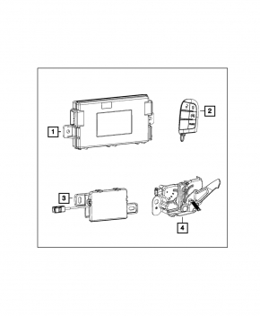 Hub Receiver Dodge Charger 15-15 рест
