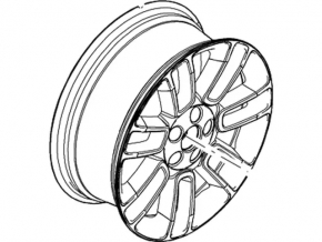 Диск колесный R18 5*114,3 Ford Flex 09-19 бордюрка