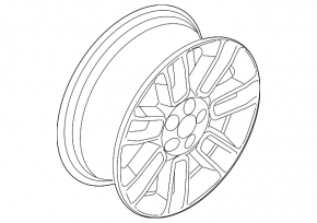 Диск колесный R18 5*114,3 Ford Flex 09-19 бордюрка
