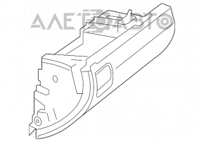 Перчаточный ящик, бардачок Mercedes W164 ML беж