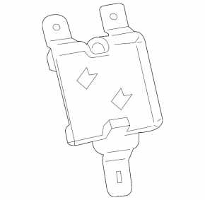 Кронштейн Keyless Entry-Control Module Chevrolet Volt 16-