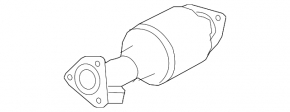 Catalizator Honda CRV 15-16 2.4