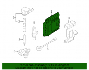 Блок ECU компьютер двигателя VW Jetta 19-20 2.0T