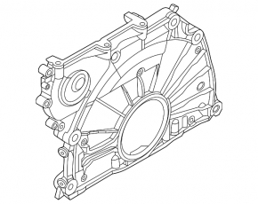 Передняя крышка двигателя BMW X1 F48 20-22 B46A20B 2.0T