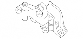 Подушка двигателя правая Nissan Sentra 13-19 1.8