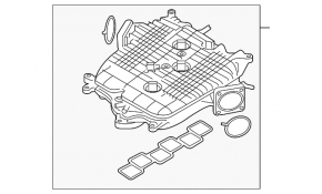 Коллектор впускной Infiniti Q50 14-15 3.7