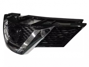 Решетка радиатора grill Nissan Rogue 17 под камеру, под радар, под квадратную эмблему, japan built без эмблемы