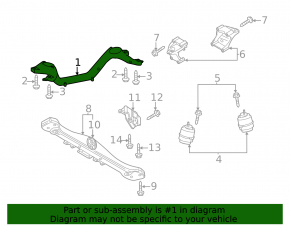 Suport motor VW Touareg 11-17 3.6