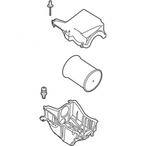 Корпус воздушного фильтра Lincoln MKC 15-19