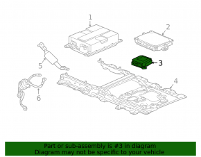 Battery sensor Honda Accord 13-15 hybrid