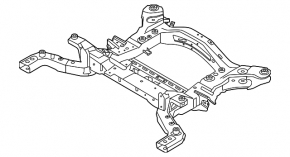 Подрамник передний Kia EV6 22-26 RWD