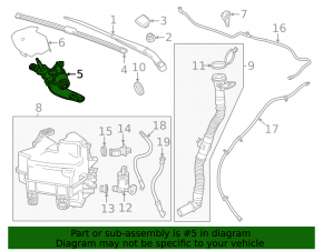 Motor ștergător parbriz dreapta Chevrolet Equinox EV 24-26