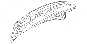 Крышка багажника Audi A4 B9 20-25