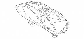 Щиток приборов Ford Fiesta 11-19 32k