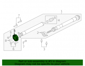 Cuplaj universal fata Ford Explorer 20-24