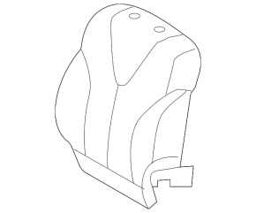 Водительское сидение Toyota Camry v40 07-11 без airbag, кожа беж