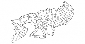 Каркас торпеды Chevrolet Equinox 18-24