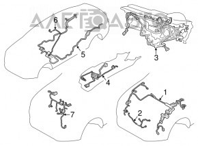 Проводка подкапотная с блоком предохранителей Ford Fusion mk5 13-13 2.5