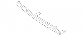 Нижняя решетка переднего бампера Mercedes W167 GLE 350 450 20-23 под парктроники, AMG pkg