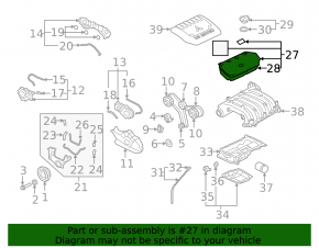 Крышка клапанная Mitsubishi Outlander 05-13 3.0