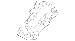 Suport brat de tractiune spate dreapta Audi Q3 8U 15-18 nou original