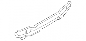 Amortizor bara spate plastic BMW 5 F10 11-16 pachet M