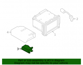 NAVIGATION CONTROL MODULE VW Beetle 12-19