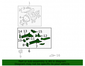 Четверть передняя правая Lexus GS300 GS350 GS430 06-11 awd