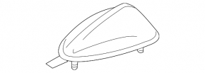 Корпус антенны плавник BMW 335i e92 07-13
