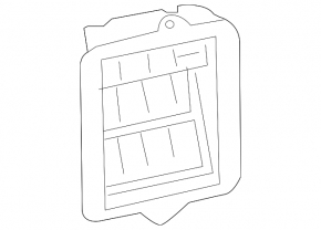 Placa de ventilație stânga Mitsubishi Galant 04-12