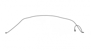 Проводка переднего бампера без парктроников Chrysler 300 11-14 дорест