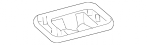 Ornamente pentru încuietoarea hayonului pentru Toyota Land Cruiser 2015