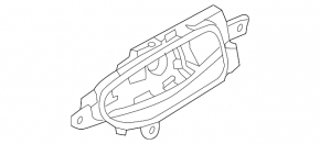 Ручка двери внутренняя передняя левая Infiniti JX35 QX60 13-20