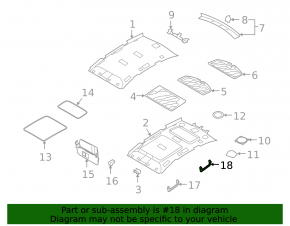 Ручка потолка задняя левая Audi Q7 4L 10-15 бежевая, царапины