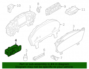 Управление светом без птф Ford Escape MK4 20-26