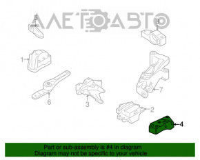 Кронштейн АКПП VW Passat b7 12-15 USA