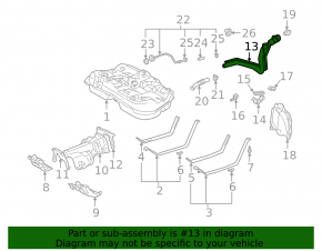 Заливная горловина топливного бака Lexus RX300 98-03