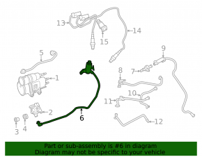 Filtru canistră de combustibil BMW 3 F30 16-18 PHEV