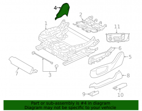 Husă laterală scaun șofer, interior, BMW X7 G07 19-26 Elfenbein-Weiss, curățabilă chimic, spate