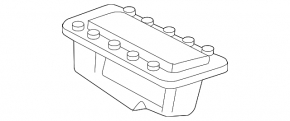 Подушка безопасности airbag пассажирская в торпеде BMW 4 F32/33/36 14-20
