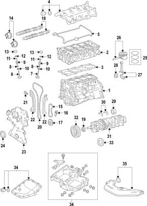 Маслоприемник Mitsubishi Outlander 22-26 2.5