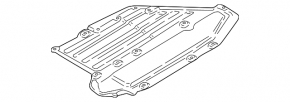 Protecție medie sub caroserie BMW 5 G30 17-20 AWD 4.4T
