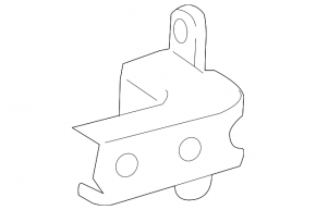 Петля двери нижняя передняя левая Toyota Prius 30 10-15