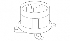 Motor ventilator încălzire Lexus LX570 16-21